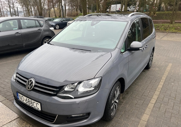 Volkswagen Sharan cena 119000 przebieg: 66700, rok produkcji 2019 z Olsztyn małe 154